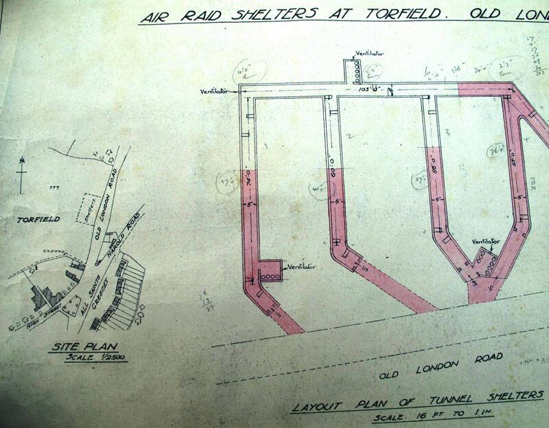 Plan of the shelter